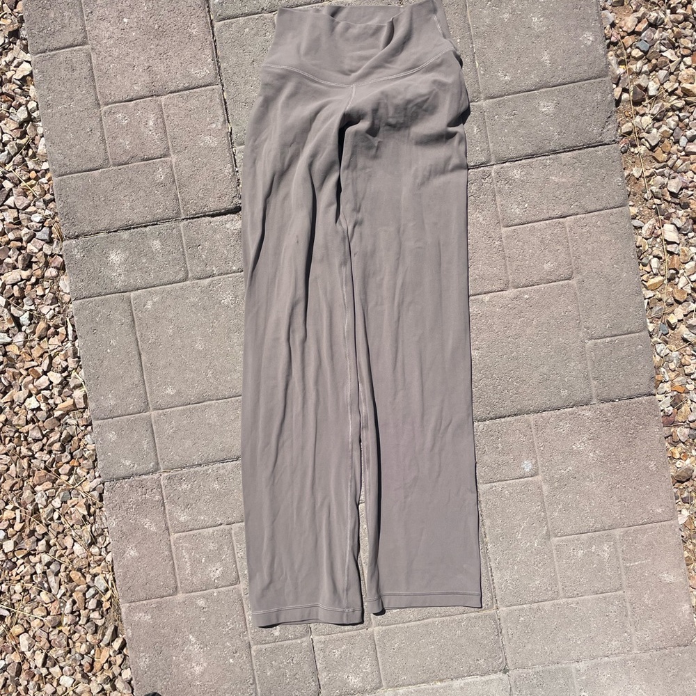 Aritzia High-Waisted flare leggings